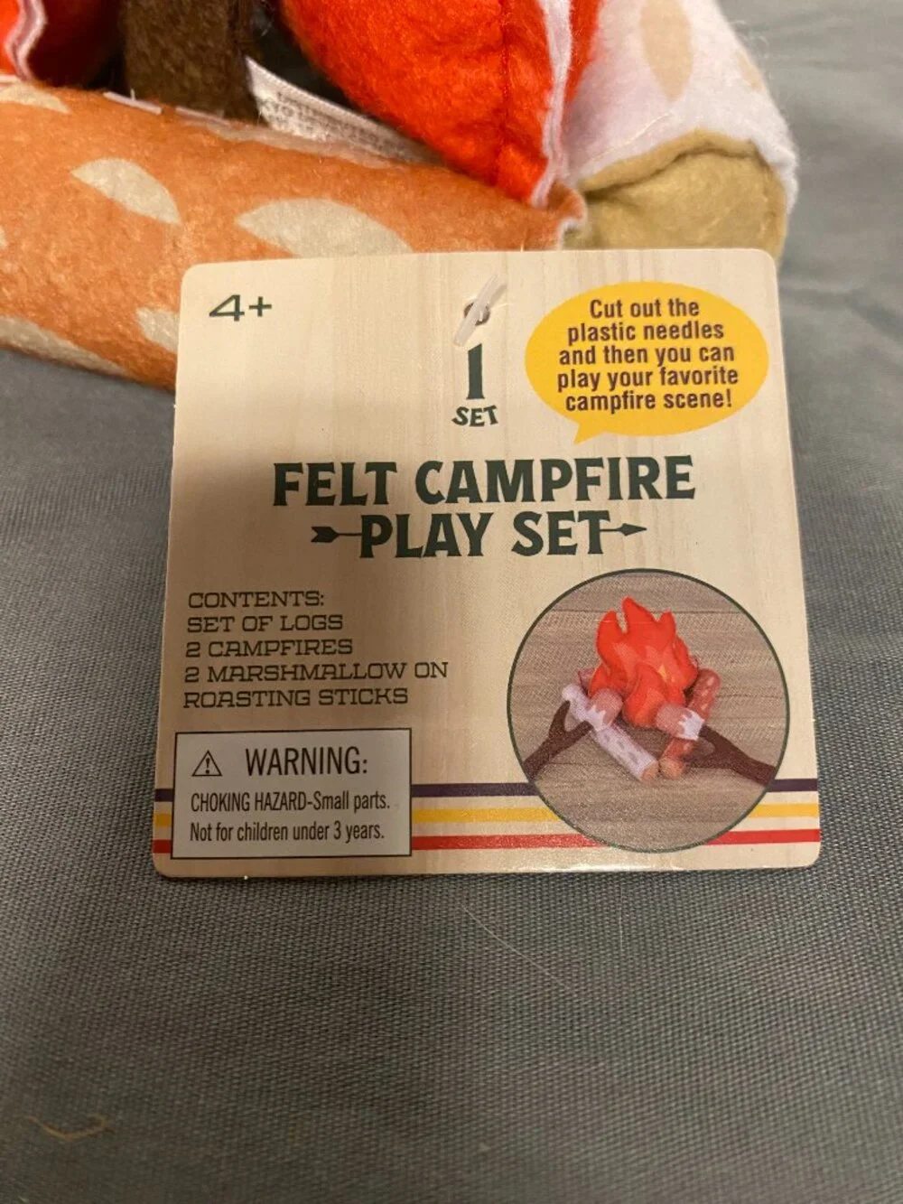 Set of 6 Target Felt Campfire Play Set